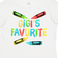 thumbnail image 4 of Inktastic Gigi's Favorite Crayons Boys or Girls Toddler T-Shirt, 4 of 5