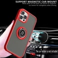 thumbnail image 3 of Designed for iPhone 14 Pro Max Heavy Duty Case, Military Grade Protection with Kickstand Anti-Scratch Shockproof Phone Case Cover for iPhone 14 Pro Max, Red, 3 of 6