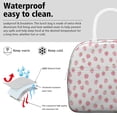 thumbnail image 3 of Lunch Bag Lunch Box for Women Reusable Insulated Lunch Bags,Water-Resistant Strawberry Plants Fruit White Cooler Lunch Tote Bag, Large Capacity for Work Travel Picnic, 3 of 6
