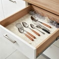 thumbnail image 4 of Shelf Liners for Kitchen Cabinets, Non-Adhesive PVC Drawer Liners Roll No Cut, Non Slip Grip Drawer Liner, Easy Cut to Fit, Waterproof Shelf Drawer Mat for Pantry Shelves, Bathroom Cabinet, Closets, 4 of 4
