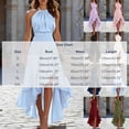 thumbnail image 2 of Iyufng Summer Dresses for Women 2026 Women's Halter Sleeveless Asymmetrical Ruffled Hem Casual Maxi Dress, 2 of 8