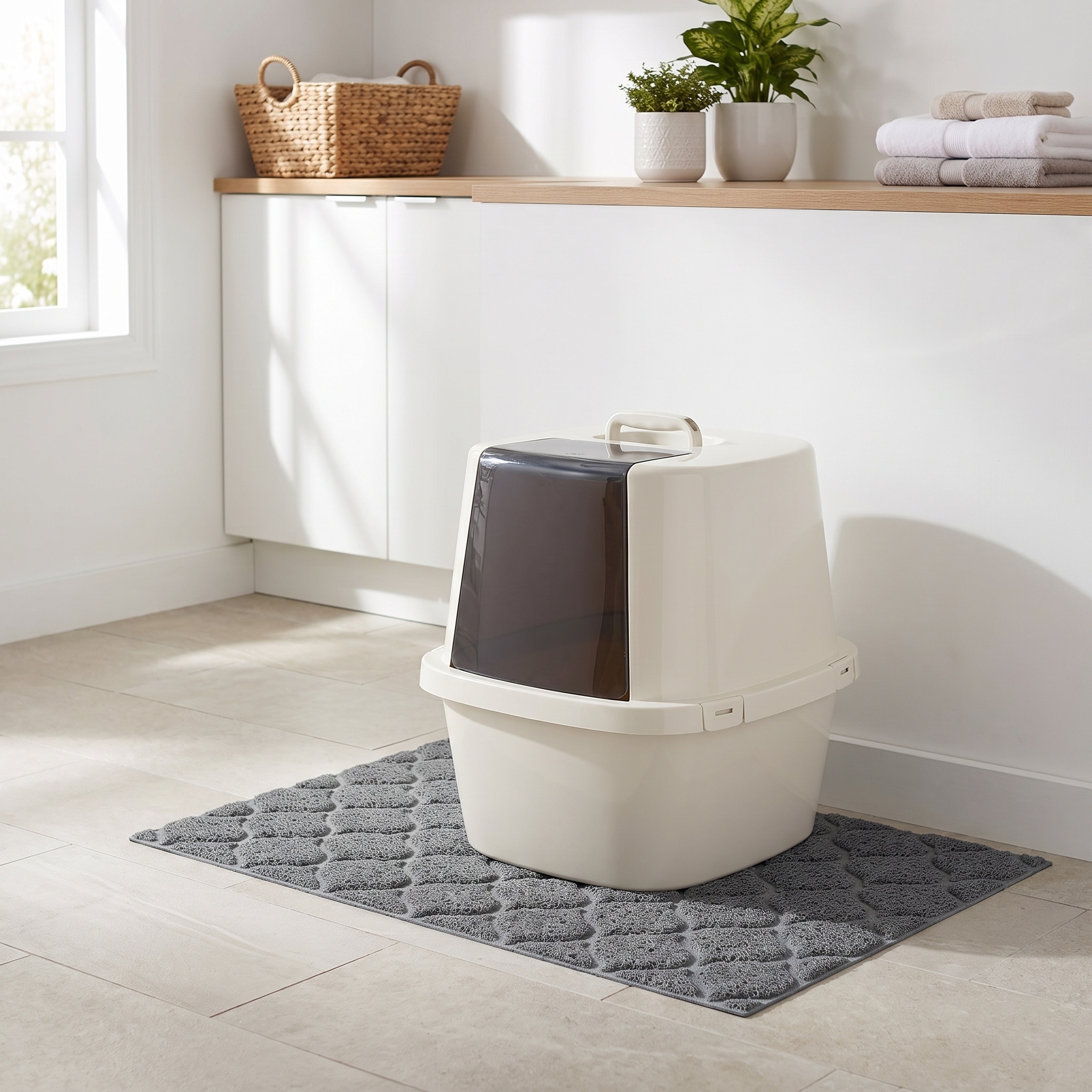 Vibrant Life Extra Large Hooded Litter Box photo 2