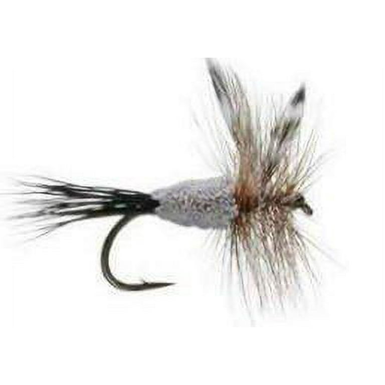Feeder Creek Fly Fishing Trout Flies - Trout Crushing Dry Fly Assortment -  72 Dry Flies in 12 Patterns