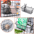 thumbnail image 3 of 6 Pcs Wire Baskets,Wall Grid Panel Hanging Wire Basket,Wall Storage and Display Basket for Cabinet & Pantry Organization, 3 of 5