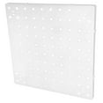 thumbnail image 1 of WASHWEPE Peg Board for Tools White Plastic Wall Mounting Organization for Homeowners 1Pack, 1 of 8