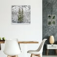 thumbnail image 3 of Snow Trees by Chris Dunker Canvas Art Print, 3 of 4