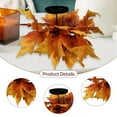 thumbnail image 6 of Almencla Thanksgiving Candle Holder Lifelike Candle Stick for Autumn Harvest Festival Maple Leaf, 6 of 8