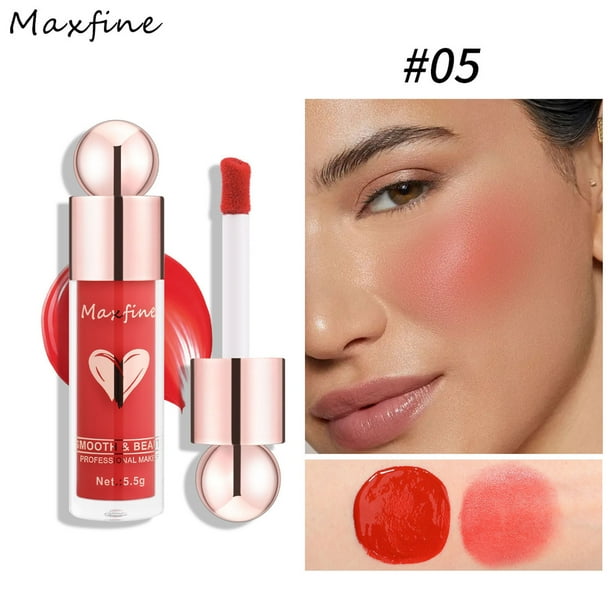 Fiudx Goma Líquido Reparador Color 5,5 Ml, Rubor In Crema para Tez, Rubor Nude