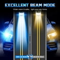 thumbnail image 4 of 2Pcs 9004/HB5 LED Headlights Kit 9007 High/Low Beam Bulbs For Dodge Dakota 1997-2004, 4 of 11