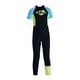 thumbnail image 1 of Traje de neopreno para niños, traje de baño de buceo, natación, surf, entrenamiento, 2,5 mm, completo XL negro, 1 of 9