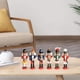 thumbnail image 4 of 6x Estatuilla de cascanueces de madera Regalo elegante Accesorios de fotografía Favores de fiesta Mantel de vacaciones Adorno de Navidad Estatua de perfecl Figurita de Cascanueces, 4 of 4