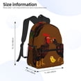 thumbnail image 2 of Balery Chicken Farm Animal Mochila para Mujeres y Hombres, Mochila Ligera Casual para Viajes, Mochila Clásica Básica para la Universidad, 2 of 6