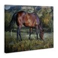 thumbnail image 3 of Stupell Industries Grazing Horse in Pasture Animals Painting Wrapped Canvas Canvas Art Print Wall Art, 48 x 36, 3 of 7
