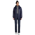 thumbnail image 3 of Swiss Tech Women's Hooded Mid Length Puffer Jacket, Sizes XS-3X, 3 of 6