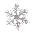 thumbnail image 2 of Christmas Decoration Crystal Ornaments,Hanging Acrylic Christmas Snowflake Shaped Ornaments for Christmas Tree Winter New Year Fireplace Party Holiday Decoration, 2 of 7
