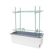 thumbnail image 1 of Flower Pot,Indoor Set Vine Frame Balcony Planter Pot Visual With Suspension Water Window Visual Water Suspension Vine Pot Planter Flower Pot Box Indoor Pot With Flowers Pot Set Flowers Planter Box, 1 of 6