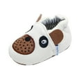 thumbnail image 4 of Infant Baby Boy Girl Elk Bear Cartoon Soft Bottom Shoes Kids Prewalker Sneakers Shoes First Walkers, 4 of 5