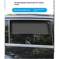 thumbnail image 4 of 2 pack Pare-Soleil Latéral de Voiture - Rideau Magnétique Réversible Universel pour Bébé et Enfants avec Protection Solaire Bloque les Dommages Causés par la Lumière Directe du Soleil et la Chaleur, 4 of 5