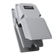 thumbnail image 1 of Interruptor de Pedal ANGGREK de máquina herramienta 1NC 1NO contacto plateado con cubierta de protección, 1 of 8