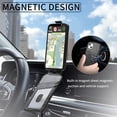 thumbnail image 6 of Zipper Wallet Case for Apple iPhone 13 Mini (Not 13), PU Leather [Card Holder Slot Handbag] with Adjustable Kickstand Flip Phone Cover for Apple iPhone 13 Mini Black, 6 of 14
