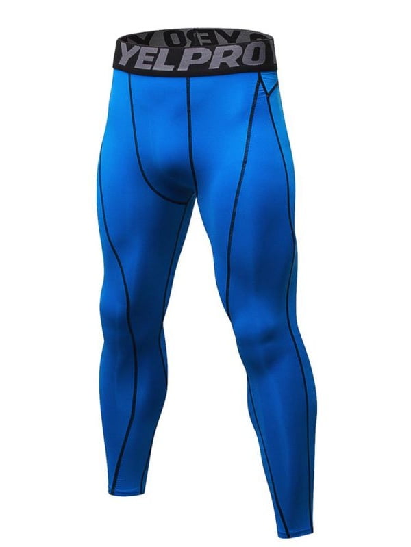 EFINNY Mens Compression Base Layer Quick Dry Long Workout Sports Pants