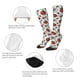 thumbnail image 3 of Fotbe Insects Calcetas Divertidas Estampadas para Hombre y Mujer, Calcetas de Algodón hasta la Rodilla para Caminar, Correr, Enfermería y Embarazo, 3 of 6