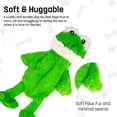 thumbnail image 3 of FGA MARKETPLACE Frog Flat NO Stuffing NO Squeak Plush Dog Toy, 21 inch, 3 of 9
