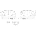 thumbnail image 2 of BALATAS CERAMICAS RANGE ROVER 2010 al 2012 LAND ROVER 5.0L V8 Delanteras Brembo ., 2 of 5