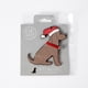 thumbnail image 2 of Mascota Perro Árbol de Navidad Colgantes Adorno Colgante de madera Signo de perro Feliz Navidad Árbo Abody Tipo 8, 2 of 7