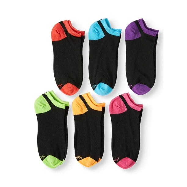 Hanes Women's Premium XTemp Lightweight No Show Socks, 6 pack