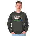 thumbnail image 3 of Popeye Cartoon Spinach Dad Joke Fuel Men's Crewneck Sweatshirt Brisco Brands S, 3 of 6