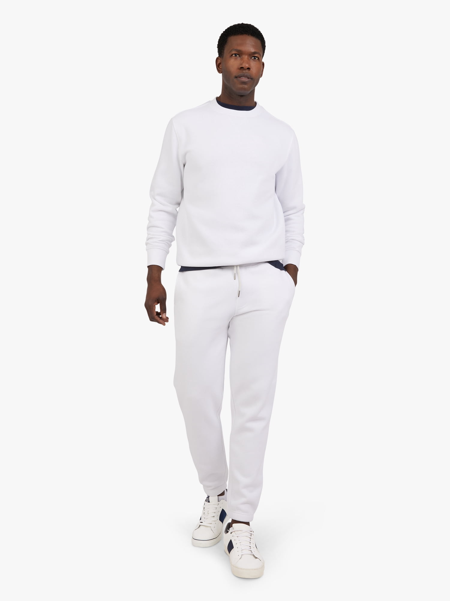 Chaps Men's & Big Men's Everyday Fleece Crewneck, Sizes S-3XL