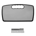 thumbnail image 2 of APS Compatible with Audi Q7 2007-2015 Main Upper Stainless Steel Black Mesh Grille Insert B75537H, 2 of 7