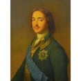 thumbnail image 2 of Russian School 19x24 Gold Ornate Framed and Double Matted Museum Art Print Titled - Portrait of Peter the Great (18th Century), 2 of 4