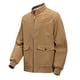 thumbnail image 5 of Ceisia Men's casual solid color stand collar zipper button-down coat Gift pocket long sleeve outerwear, 5 of 9