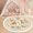 Color 2, variant on Washable Non Slip 4ft Round Rug, Floral Bow Pastel Colors Vintage Charm Circle Area Rugs with Tassels Carpet for Nursery Bedroom Living Room Playroom Tent Rug Tent Castle