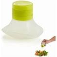thumbnail image 4 of Mini Food Storage Containers Set of 3 Salad Dressing Containers Silicone Squeeze Bottle Leak Proof Cap Kitchen Tool Small Dip Condiment, 4 of 7