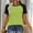 Army Green, variant on Short Sleeve Summer Women Blouses Western Crew Neck Horse Print Blouse Corset Retro Plus Size Ladies T-Shirt XXXXXL