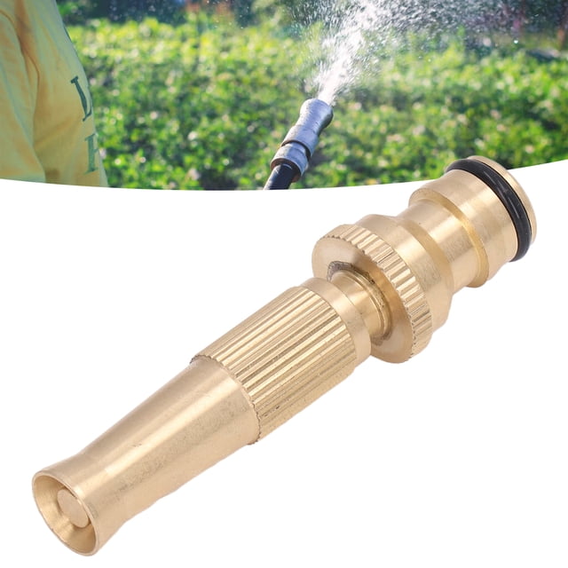 Boquilla De Manguera Ajustable, Rociador De Chorro, Conector Rápido De Latón Ajustable De Alta Presión Para Jardín