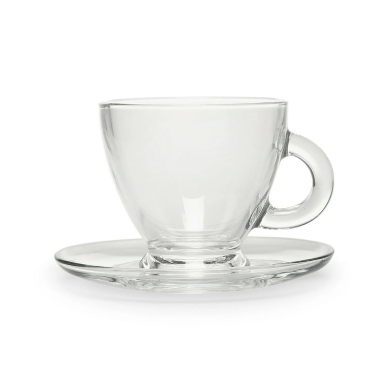 BOHEM'S Espresso Cups, 3.2 oz Small Demitasse Clear Glass Espresso  Drinkware Set, Espresso Shot Glas…See more BOHEM'S Espresso Cups, 3.2 oz  Small