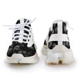 thumbnail image 4 of Skull Goth Skull Art Walking Shoes for Men Woman Lightweight Tennis Fashion Elastic Sports Shoes Cushion Basketball Shoes, 4 of 7