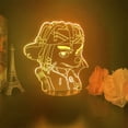 thumbnail image 2 of Luz nocturna LED 3D Shukes Beitas Pirates que cambia de color, 2 of 5