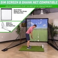 thumbnail image 5 of GoSports ELITE 7x7 ft Golf Practice Net with Steel Frame – Premium Polyester Netting, Indoor/Outdoor Golf Training, 5 of 5