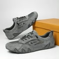 thumbnail image 5 of Men's Casual Outdoor Sneakers Breathable Comfort Waterproof for Hiking Mesh Non-Slip Summer Lightweight Classic Shoes Gray 11 US, 5 of 7