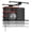 Black, variant on Maximize Your Garage Space with 4x4 ft Heavy-Duty Overhead Ceiling Storage Rack, 350 lbs Capacity, Hand Crank Lift System, Easy Installation, Space-Saving Garage Organization Solution