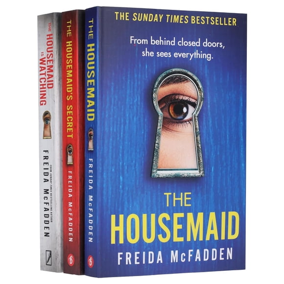 The Housemaid Série 3 Collection de Livres (The Housemaid, The Housemaid's Secret & The Housemaid Is Watching Paperback – 1er Janvier 2024 par Freida McFadden (Auteur)