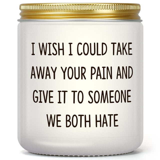 Vela Get Well Soon Gift PARDIEUR para mujer y hombre
