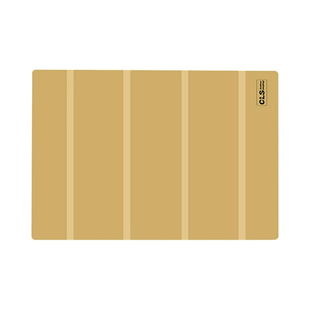 DYNWAVECA Camping Table Mat Outdoor Picnic Table Mat Folding Insulation Mat Silicone Table Cover Protector for Barbecue Outdoor Cooking Khaki