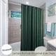 thumbnail image 5 of Cortina de ducha Popkozzi con purpurina verde esmeralda, 183 x 183 cm, 5 of 6