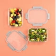 thumbnail image 2 of JoyJolt Food Prep Storage Containers - Set of 5 - Grey, 2 of 10